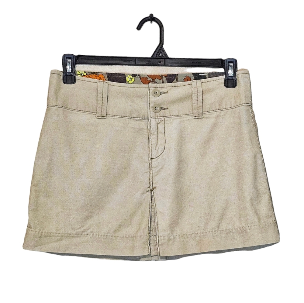 NWOT Y2K Abercrombie and Fitch Low Rise Corduroy Mini Skirt - Picture 1 of 5